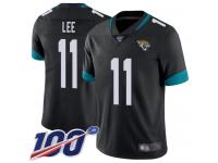 #11 Limited Marqise Lee Black Football Home Youth Jersey Jacksonville Jaguars Vapor Untouchable 100th Season