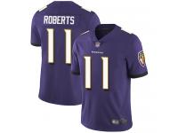 #11 Limited Seth Roberts Purple Football Home Youth Jersey Baltimore Ravens Vapor Untouchable