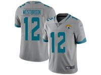 #12 Limited Dede Westbrook Silver Football Youth Jersey Jacksonville Jaguars Inverted Legend