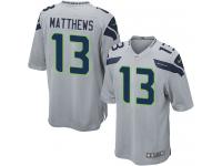 #13 Chris Matthews Seattle Seahawks Alternate Jersey _ Nike Youth Grey NFL Game