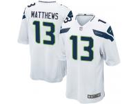 #13 Chris Matthews Seattle Seahawks Road Jersey _ Nike Youth White NFL Game