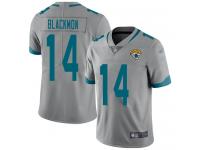 #14 Limited Justin Blackmon Silver Football Youth Jersey Jacksonville Jaguars Inverted Legend