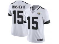 #15 Limited Gardner Minshew II White Football Road Youth Jersey Jacksonville Jaguars Vapor Untouchable