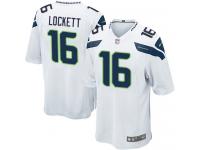 #16 Tyler Lockett Seattle Seahawks Road Jersey _ Nike Youth White NFL Game