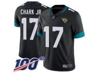 #17 Limited DJ Chark Black Football Home Youth Jersey Jacksonville Jaguars Vapor Untouchable 100th Season