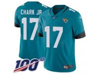 #17 Limited DJ Chark Teal Green Football Alternate Youth Jersey Jacksonville Jaguars Vapor Untouchable 100th Season