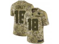 #18 Limited Chris Conley Camo Football Youth Jersey Jacksonville Jaguars 2018 Salute to Service