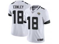 #18 Limited Chris Conley White Football Road Youth Jersey Jacksonville Jaguars Vapor Untouchable