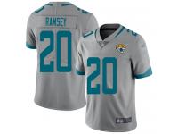 #20 Limited Jalen Ramsey Silver Football Youth Jersey Jacksonville Jaguars Inverted Legend