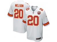 #20 Steven Nelson Kansas City Chiefs Road Jersey _ Nike Youth White NFL Game