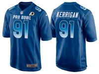 2018 PRO BOWL NFC WASHINGTON REDSKINS #91 RYAN KERRIGAN ROYAL GAME JERSEY