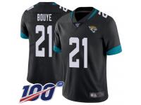 #21 Limited A.J. Bouye Black Football Home Youth Jersey Jacksonville Jaguars Vapor Untouchable 100th Season