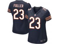 #23 Kyle Fuller Chicago Bears Home Jersey _ Nike Women's Navy Blue NFL Game