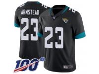 #23 Limited Ryquell Armstead Black Football Home Youth Jersey Jacksonville Jaguars Vapor Untouchable 100th Season