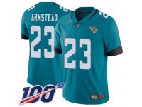 #23 Limited Ryquell Armstead Teal Green Football Alternate Youth Jersey Jacksonville Jaguars Vapor Untouchable 100th Season