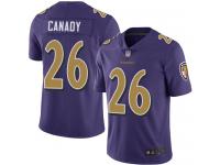 #26 Limited Maurice Canady Purple Football Men's Jersey Baltimore Ravens Rush Vapor Untouchable