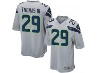 #29 Earl Thomas III Seattle Seahawks Alternate Jersey _ Nike Youth Grey NFL Game