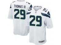 #29 Earl Thomas III Seattle Seahawks Road Jersey _ Nike Youth White NFL Game