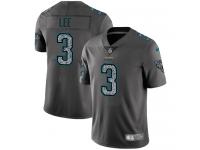 #3 Limited Tanner Lee Gray Static Nike NFL Youth Jersey Jacksonville Jaguars Vapor Untouchable