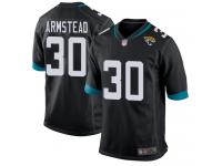 #30 Game Ryquell Armstead Black Football Home Youth Jersey Jacksonville Jaguars