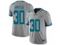 #30 Limited Ryquell Armstead Silver Football Youth Jersey Jacksonville Jaguars Inverted Legend