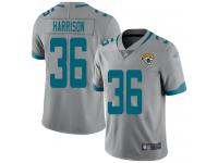 #36 Limited Ronnie Harrison Silver Football Youth Jersey Jacksonville Jaguars Inverted Legend