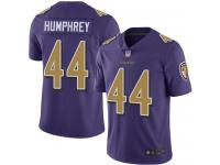 #44 Limited Marlon Humphrey Purple Football Men's Jersey Baltimore Ravens Rush Vapor Untouchable