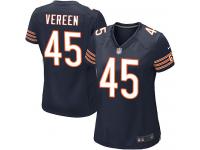 #45 Brock Vereen Chicago Bears Home Jersey _ Nike Women's Navy Blue NFL Game