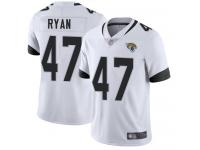 #47 Limited Jake Ryan White Football Road Youth Jersey Jacksonville Jaguars Vapor Untouchable