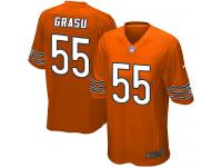 #55 Hroniss Grasu Chicago Bears Alternate Jersey _ Nike Youth Orange NFL Game
