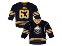 #63 Tyler Ennis Buffalo Sabres Reebok Youth Replica Player Jersey - Navy