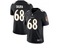 #68 Limited Matt Skura Black Football Alternate Men's Jersey Baltimore Ravens Vapor Untouchable