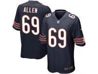#69 Jared Allen Chicago Bears Home Jersey _ Nike Youth Navy Blue NFL Game