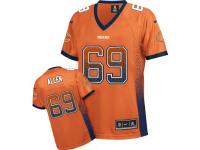 #69 Jared Allen Chicago Bears Jersey _ Nike Women's Orange Drift Fashion NFL Game