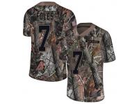 #7 Limited Nick Foles Camo Football Youth Jersey Jacksonville Jaguars Rush Realtree