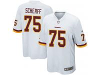 #75 Brandon Scherff Washington Redskins Road Jersey _ Nike Youth White NFL Game