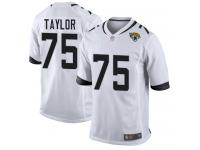 #75 Game Jawaan Taylor White Football Road Youth Jersey Jacksonville Jaguars