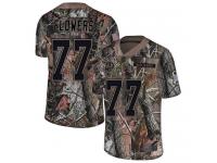 #77 Limited Ereck Flowers Camo Football Youth Jersey Washington Redskins Rush Realtree