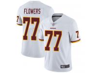 #77 Limited Ereck Flowers White Football Road Men's Jersey Washington Redskins Vapor Untouchable