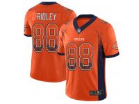 #88 Limited Riley Ridley Orange Football Men's Jersey Chicago Bears Rush Drift Fashion