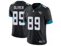 #89 Limited Josh Oliver Black Football Home Youth Jersey Jacksonville Jaguars Vapor Untouchable