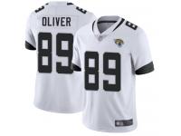 #89 Limited Josh Oliver White Football Road Youth Jersey Jacksonville Jaguars Vapor Untouchable