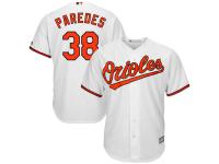 Baltimore Orioles Jimmy Paredes Majestic Official Cool Base Player Jersey - White