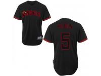 Black Albert Pujols Men #5 Majestic MLB Los Angeles Angels Of Anaheim Fashion Jersey