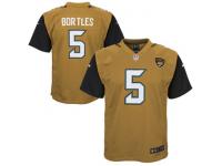 Blake Bortles Jacksonville Jaguars Nike Youth Bold Color Rush Game Jersey - Gold