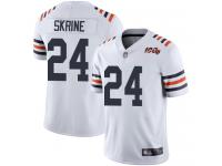 Chicago Bears Buster Skrine Men's Limited White Jersey - #24 Football 100th Season