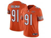Chicago Bears Eddie Goldman Youth Limited Orange Jersey - #91 Football 100th Season Alternate