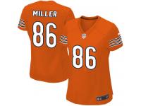 Chicago Bears Johnny Knox Women's Alternate Jersey - Orange Nike NFL #13 Game
