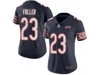 Chicago Bears Kyle Fuller Women's Limited Navy Blue Jersey - #23 Football 100th Season Home