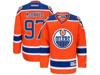 Connor McDavid Edmonton Oilers Reebok Alternate Premier Jersey - Orange